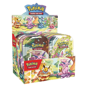 Prismatic Evolutions: Mini Tin Display