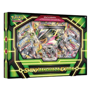 Shiny Rayquaza EX Box