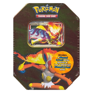 Diamond and Pearl Collector's Tins: Infernape LV.X Tin