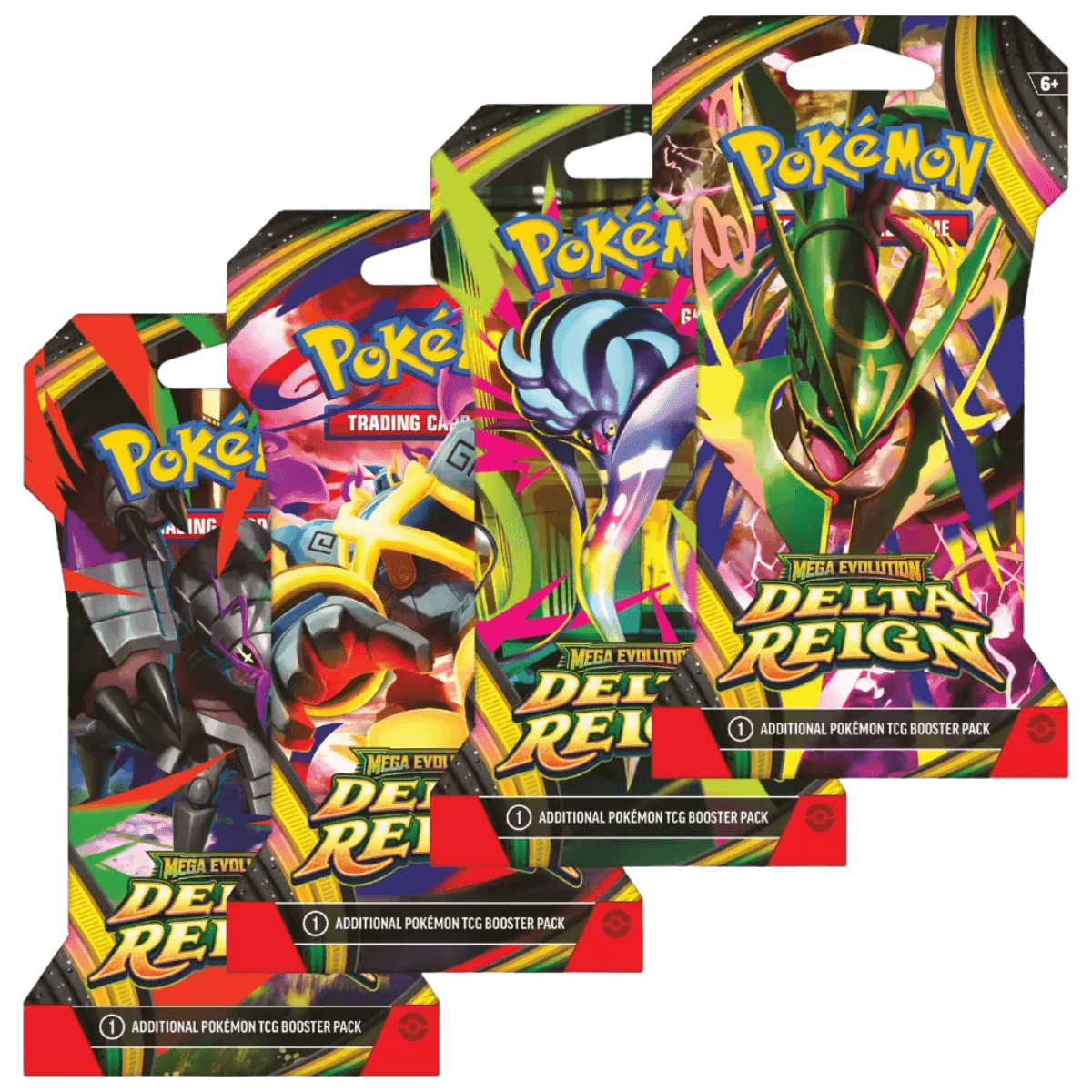 Delta Reign: Sleeved Booster Pack Art Set