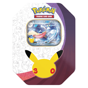 30th Celebration Greninja ex Tin